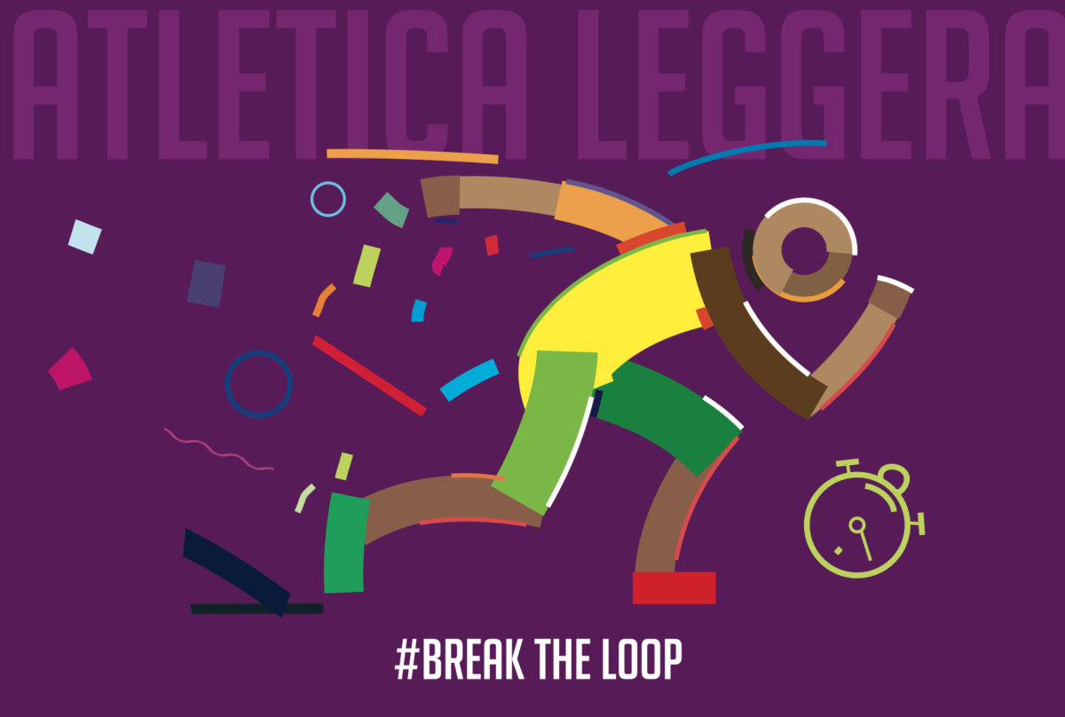 Atletica Leggera Motovelodromo Grafica #break the loop