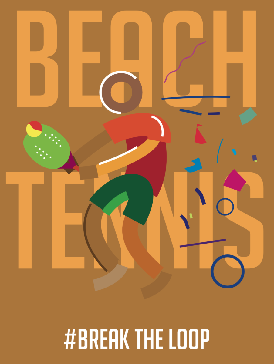 Beach Tennis Motovelodromo Grafica #break the loop